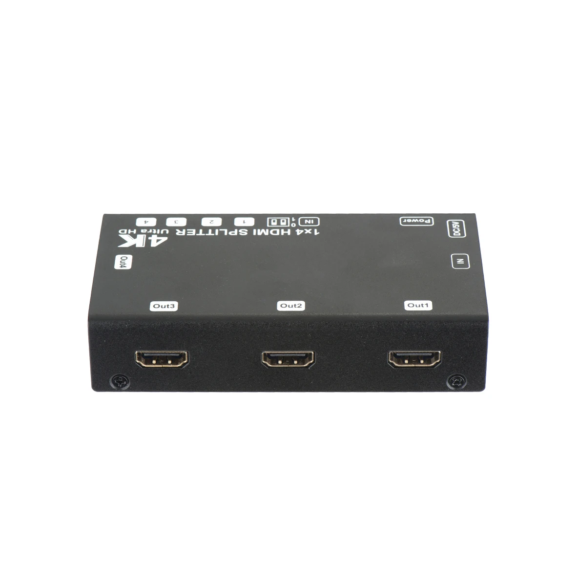 Support 3D, 4k@60hz YUV 4:2:0, HDCP1.4,EDID with 4 ports HDMI splitter