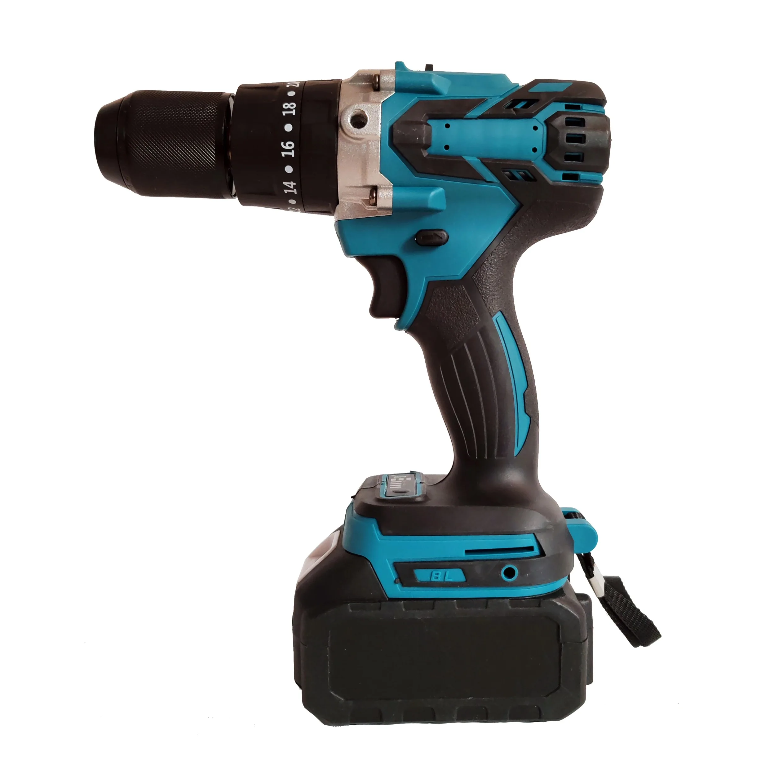 Wholesale 21V Lithium Battery Electric Cordless Impact Drill Variable Speed Max 13MM Drilling Diameter OEM Supported Power Tools