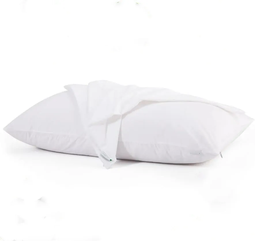 100% Waterproof  Pillow Protector Bed Bug  zipper Pillow Cover