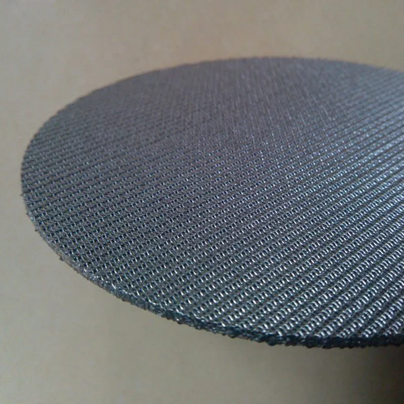 0.5 1 2 5 10 micron stainless steel sintered metal mesh filter