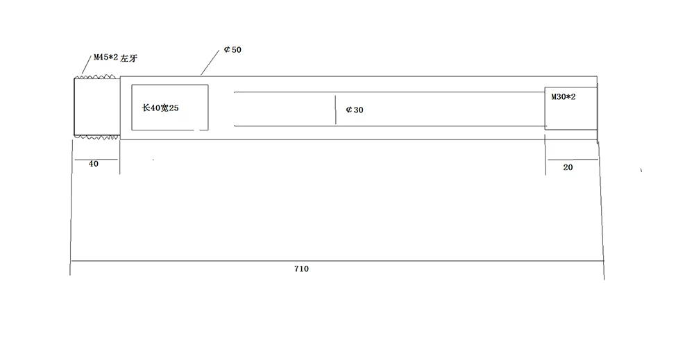 Barrel for 30mm diameter extrusion screw for Precious Plastic project