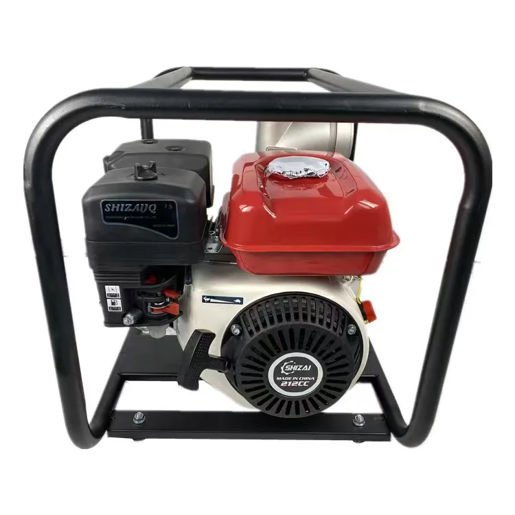 China SHIZAI 170 2 Inch Farm Irrigation Gasoline Petrol Engine Water Pump