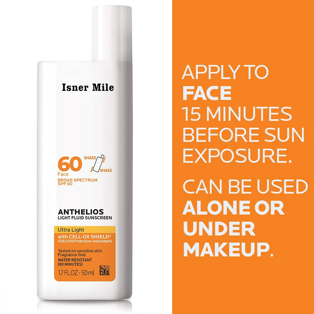 [MISSY]OEM/ODM Фирменная торговая марка Ultra Light Anthelios 60 SPF 60 + Солнцезащитная жидкость