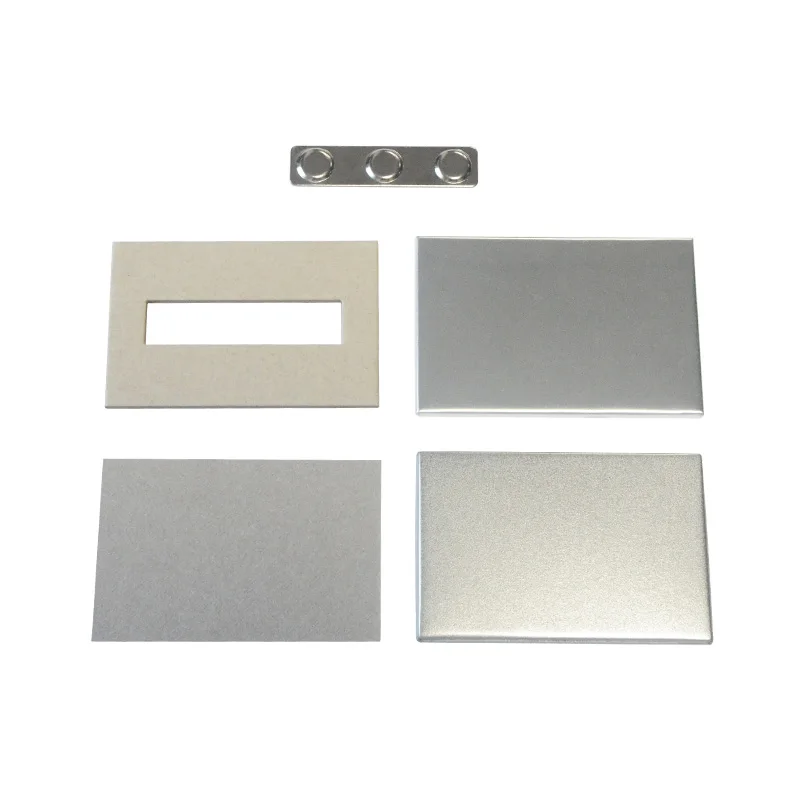 New Arrival DIY Blank Aluminum Fridge Magnet Raw Material Metal Fridge Magnet For Tourist Souvenir Tinplate Magnets Gift