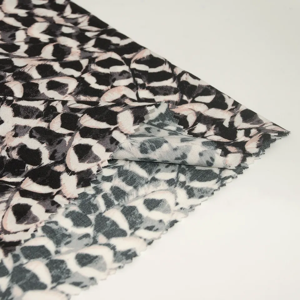 Professional custom your own designs 100% printed viscose fabric