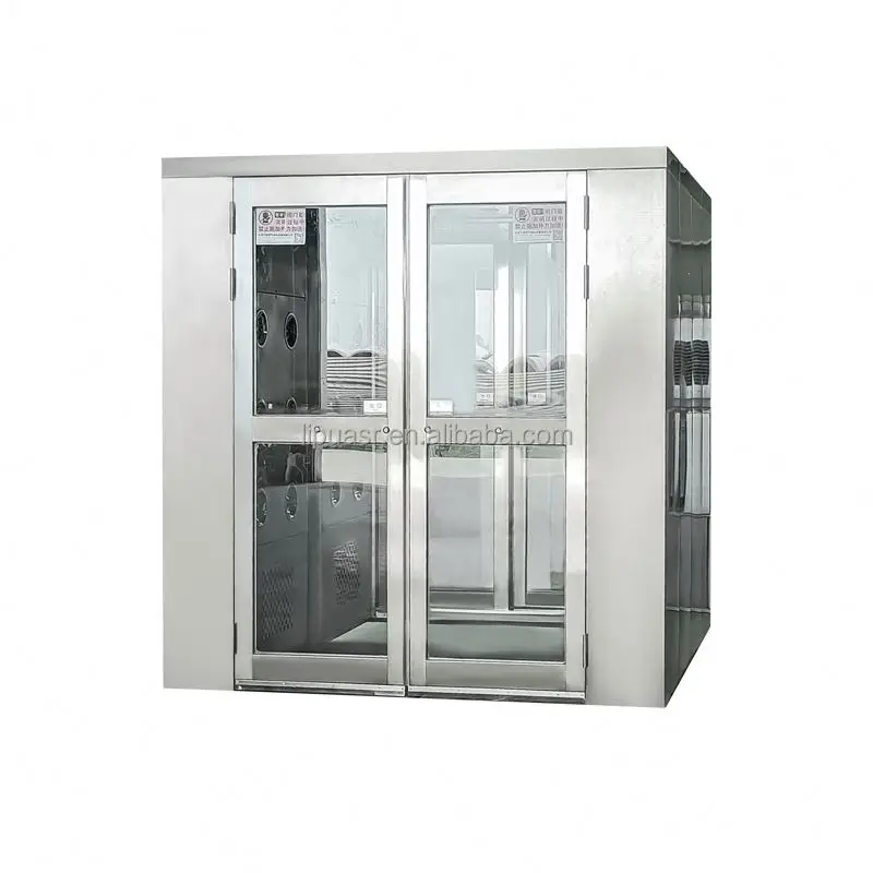 High quality clean room air shower laboratory dust-free factory uses stainless steel air shower tunnel