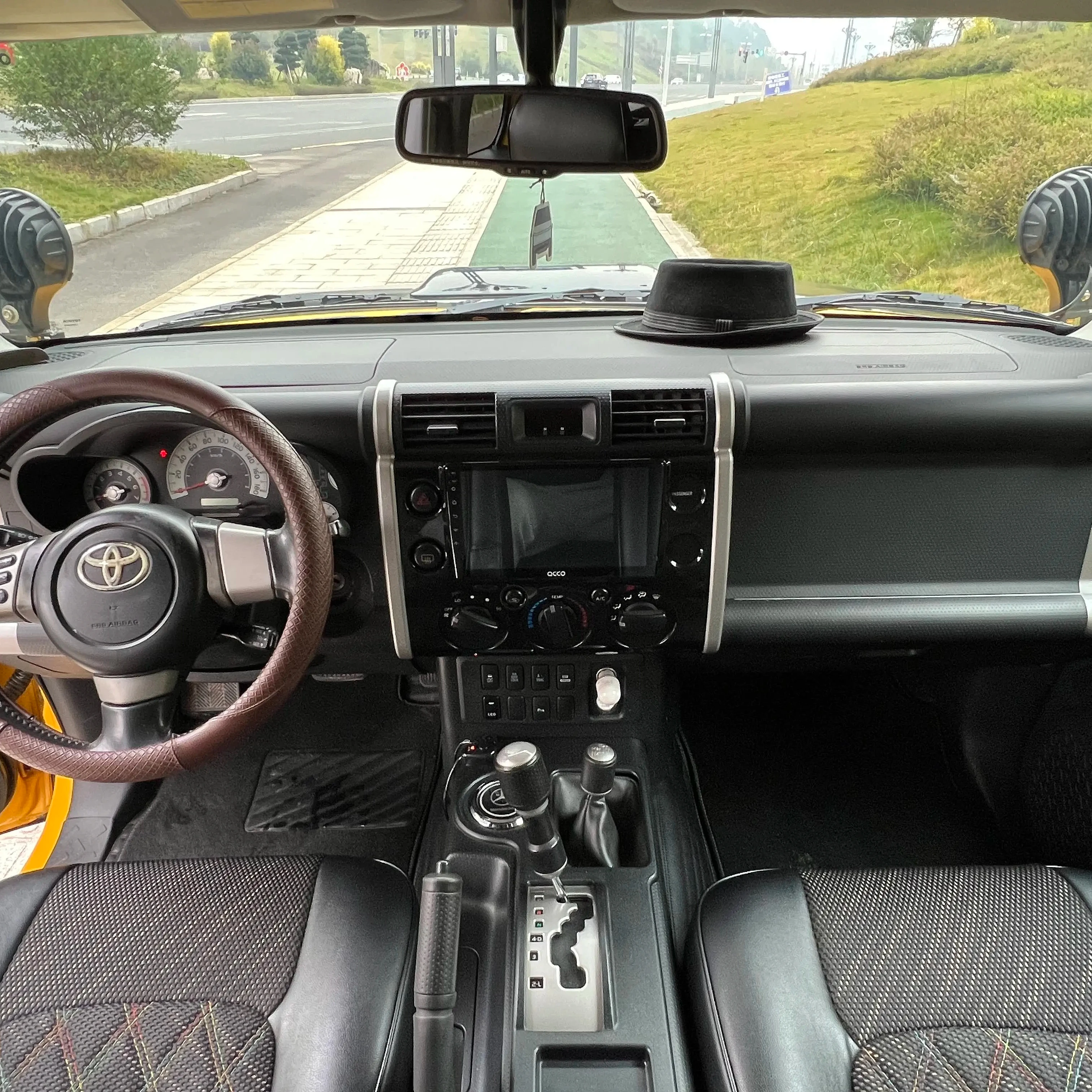 2010 внедорожник Toyota FJ Cruiser с высоким рабочим объемом 4 0 л электрический дизельный топливо автоматическая коробка передач слева