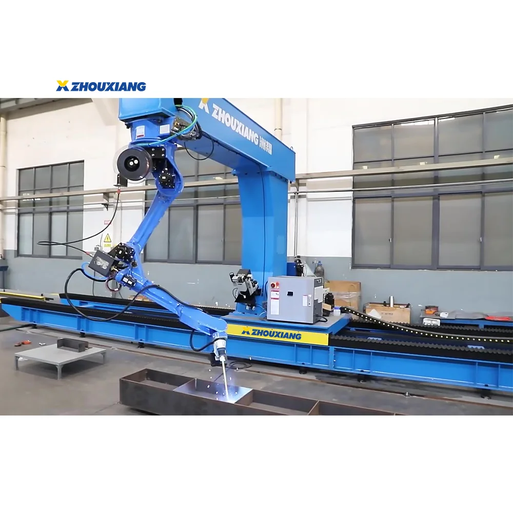 Integrated Cantilever Robot 7 Axis Robotic Arm Industrial Welding Workstation