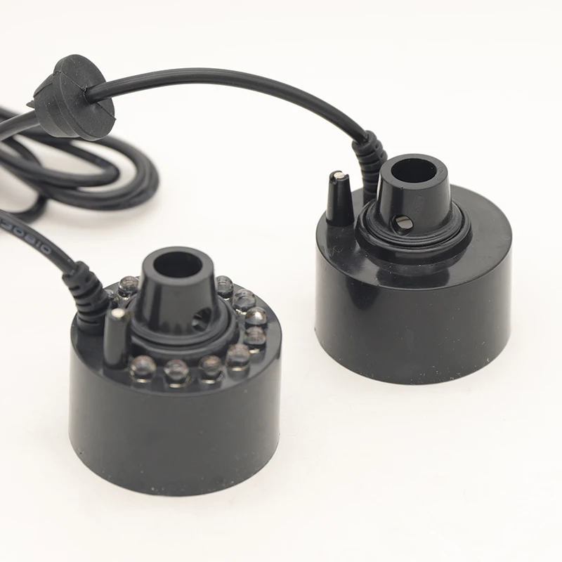 Factory wholesale Plastic DC 24V ultrasonic aquarium mist maker for home decorations