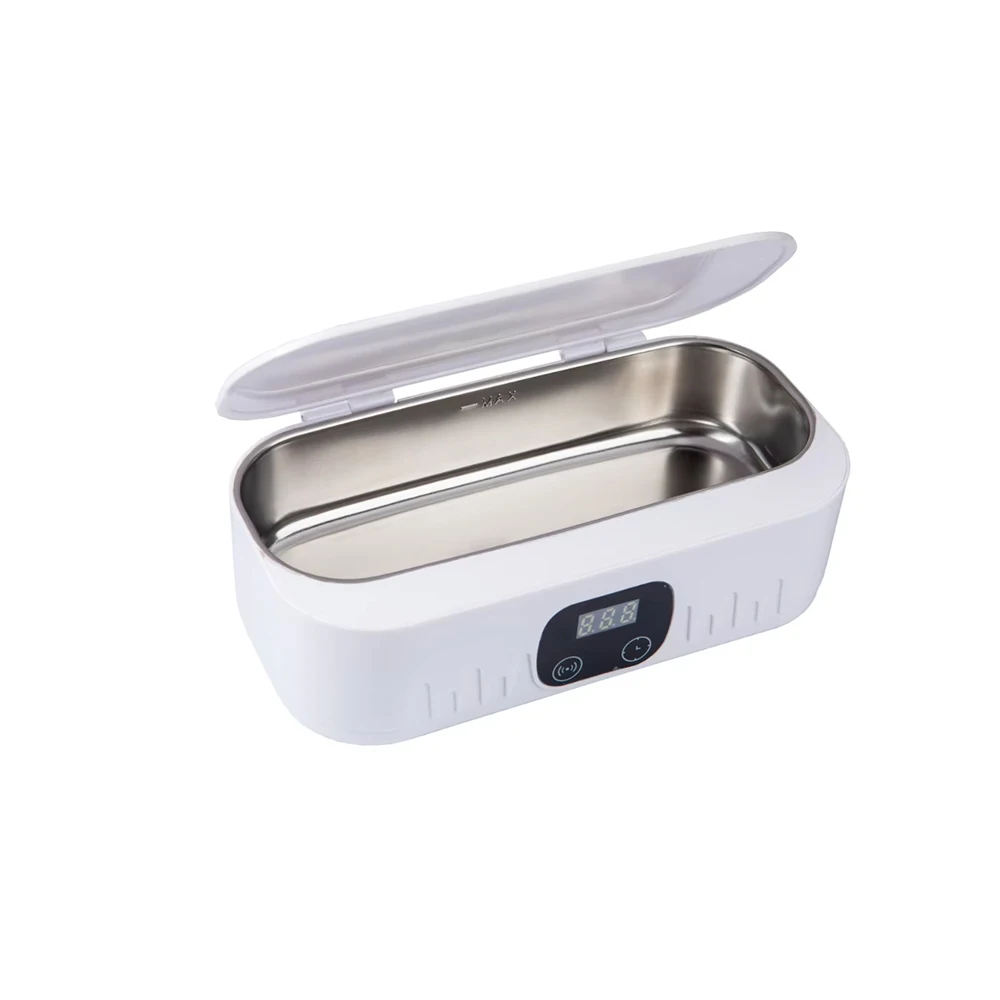 Home Use Portable Electronic Mini High Frequency Digital Ultrasonic Jewelry Cleaner Ultrasonic Glasses Cleaners
