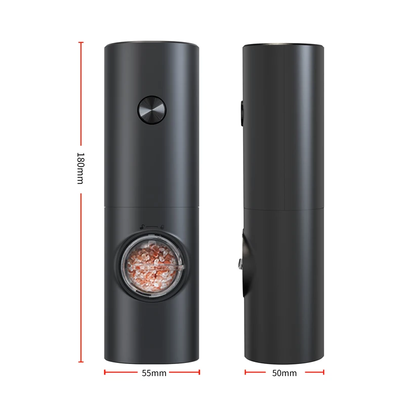 New Design salt and pepper grinder electric Kitchen Gadgets for Cooking electric salt and pepper grinder set