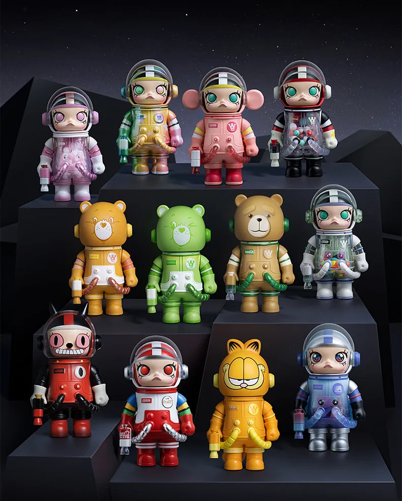 POPMART MEGA SPACE MOLLY Anniversary Series 3 Blind Box Gift Ornaments