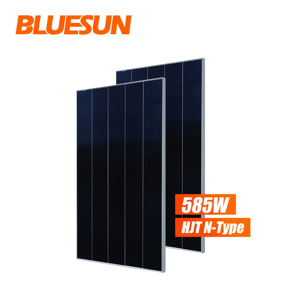 Bluesun 600 Вт 585 солнечные панели типа n 210 мм элементы shingled солнечная панель