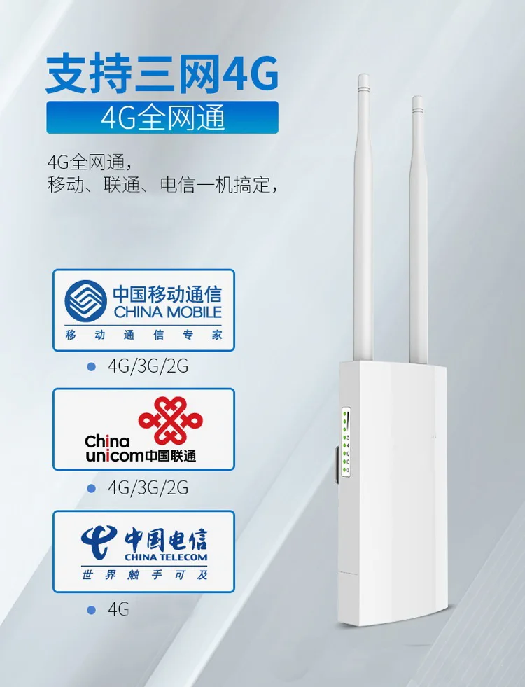 CPE Wifi Router Factory OEM 300mbps Wifi 20 km CPE Network Bridge Antenna 2.4Ghz CPE Outdoor