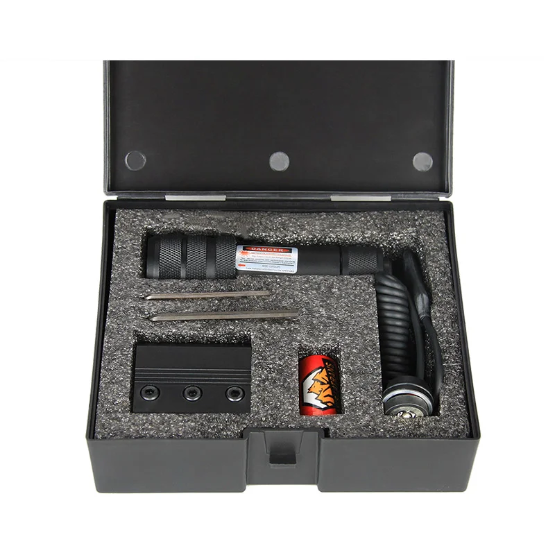 Tactical Red Dot Laser Sight With Switch Tail 20mm Mount  Laser Pointer For Hunting