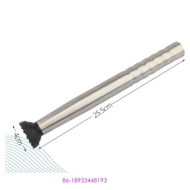 2021 New Quick Stainless Steel Crushed Popsicle Cocktail Swizzle Bar Tool Lemon Stick Hammer