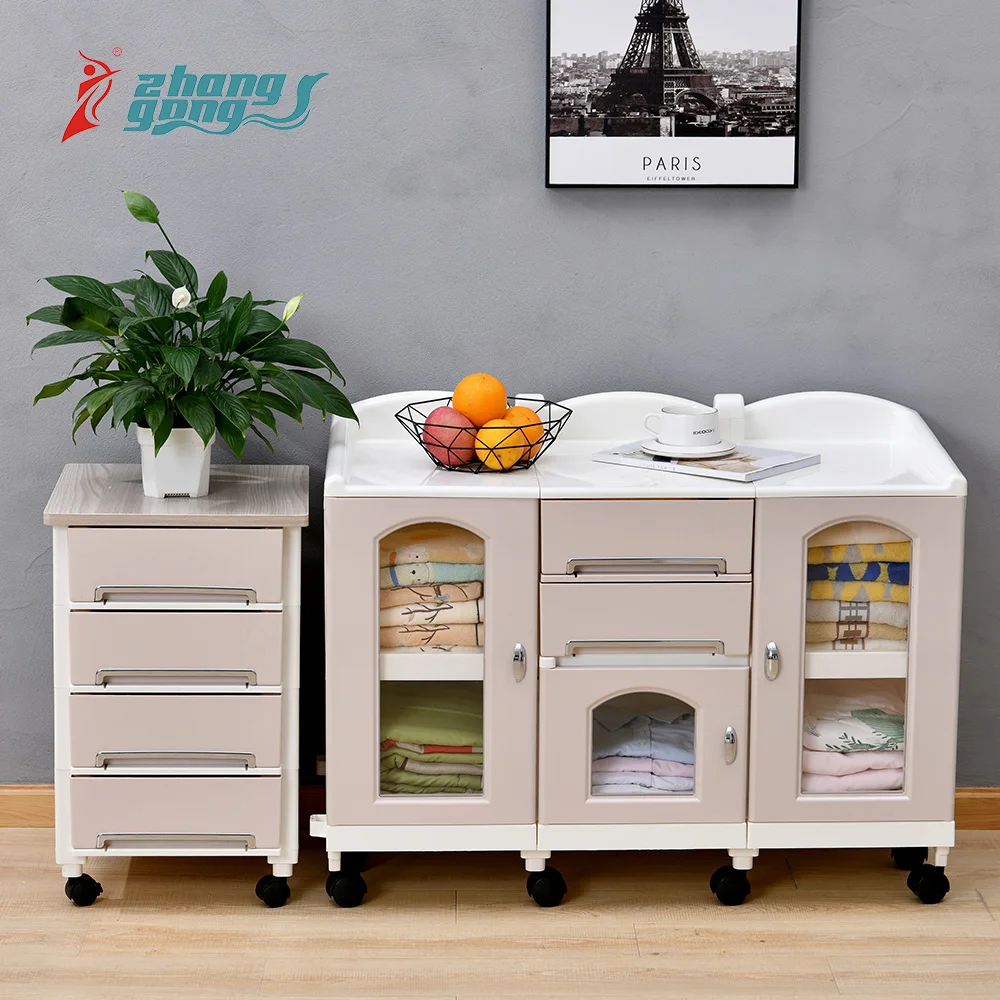 Многофункциональный пластиковый шкаф для хранения