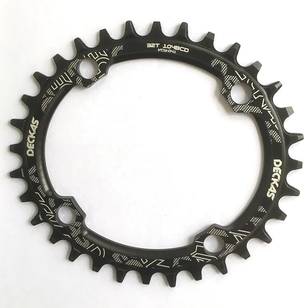 Deckas Oval Chainring Bike Bicycle 32T Ultralight Chainwheel 104 Bcd Chainwheel 104BCD Chain Ring MTB Mountain 104bcd