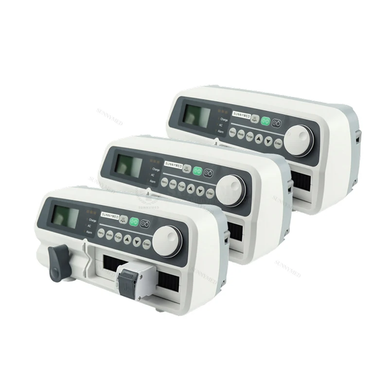 Sy-G079-2 Clinic Syringe Pump Time Based Infusion Portable Syringe Pump for Hospital