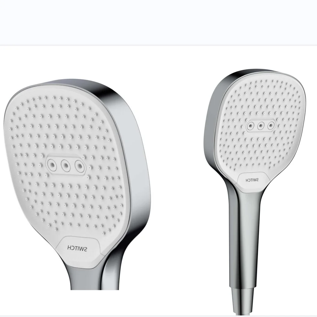 Reset Button Select High Water Pressure  Bath Handheld Shower Head with Jet Washing