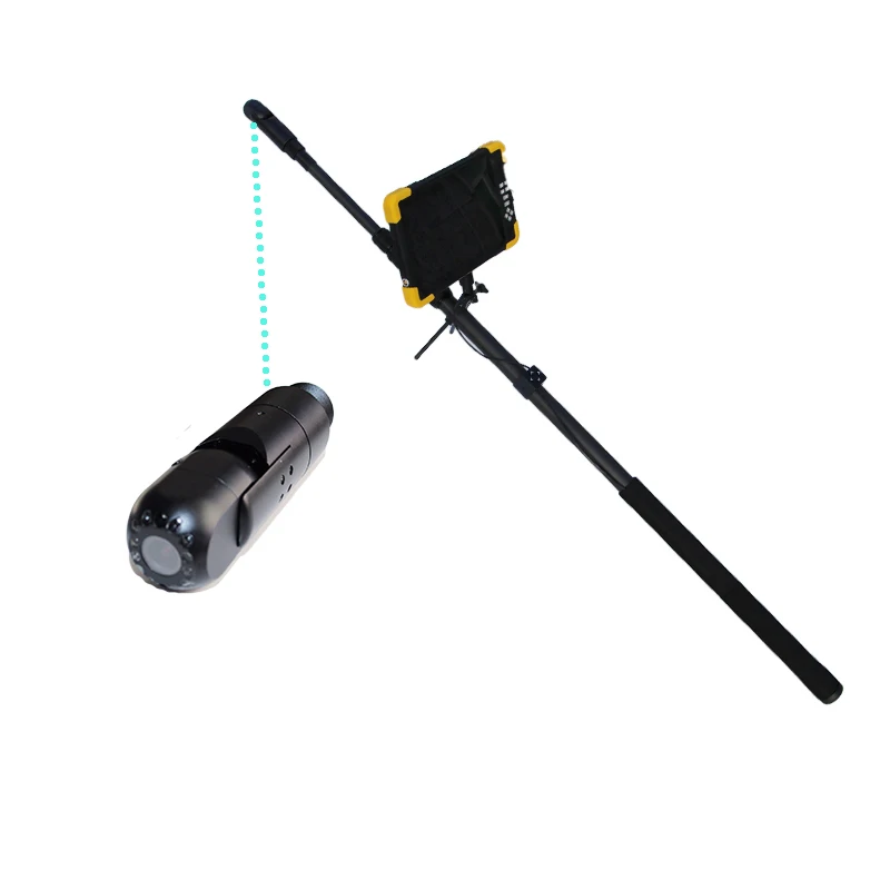 Wifi 4K Recording Monitor and 360 Degree Rotated PTZ Security Camera system Visual Audio Video Talkback Life Detector