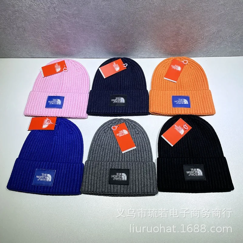 hot designer warm knitted beanie north faces beanies for men