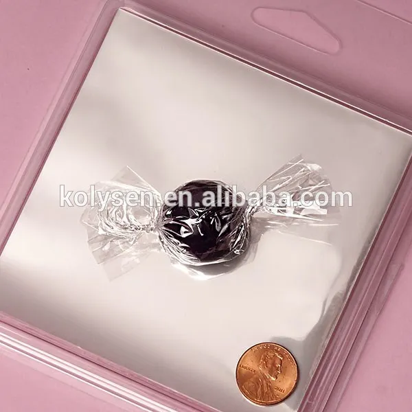 Packaging Film Transparent PVC High Twist Retention White Food Candy Packaging Candy Wrapper Customized Moisture Proof Soft