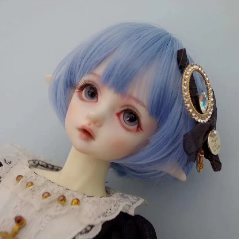 Красивый короткий парик высокого качества, модный стиль, лидер продаж, пушистый парик для куклы