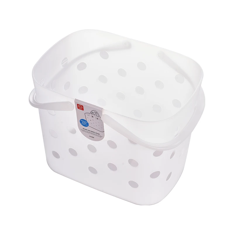 NSH 6324 Portable bath basket Bathroom toiletries storage basket Household sundries snack basket