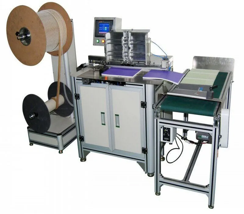 DWC-520A  Semi-automatic Double Loop  Wiro binding machine