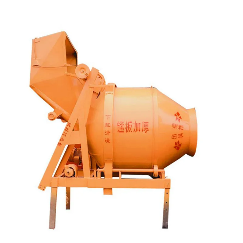 JZC350 Mobile Concrete Mixer with Pump Fixed Ready Mixed Cement Mixer Aggregate Concrete Mixing Plant for sale