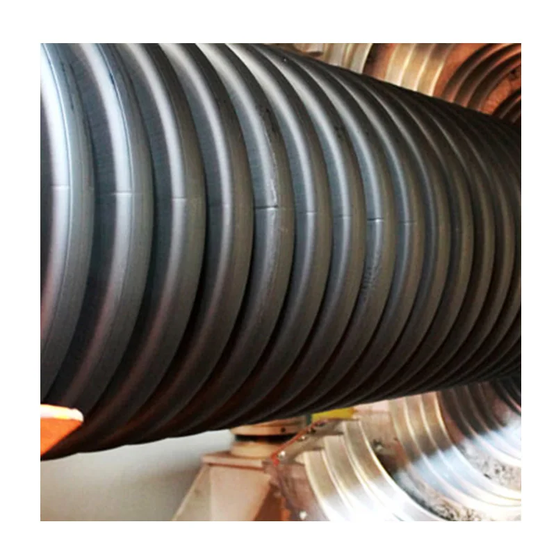 Полиэтилен высокой плотности (HDPE) трубы и фитинги с двойными стенками HDPE гофрированная канализационная труба
