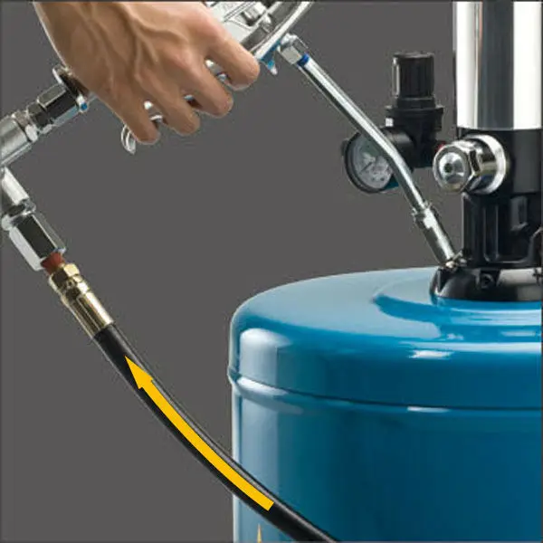 Hot Sale Top Quality 55:1 Pressure Ratio Air Operated Grease Lubrication Pump For Mining Industry