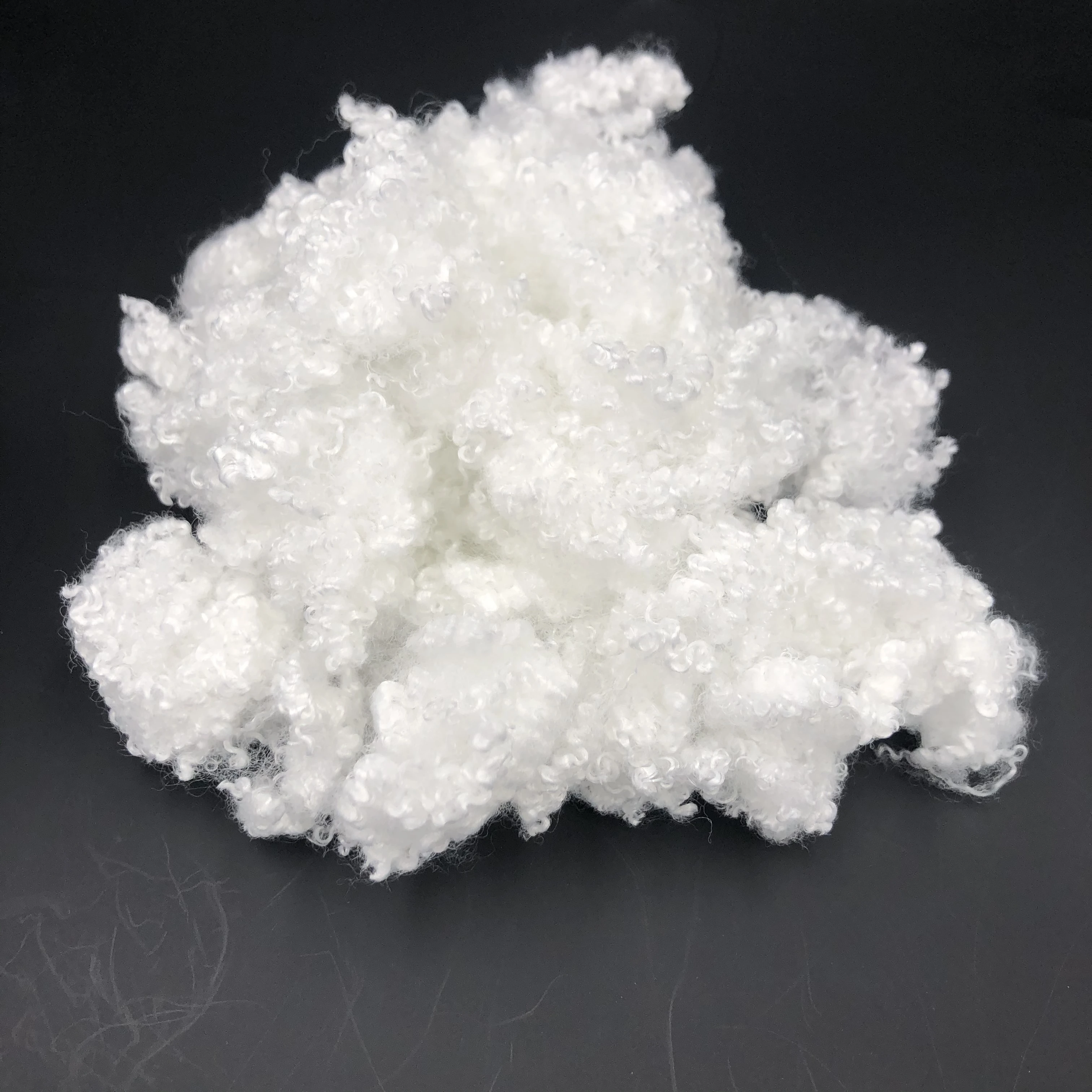 Flame retardant  hollow conjugate silicone polyester staple fiber flame retardant polyester stable fiber