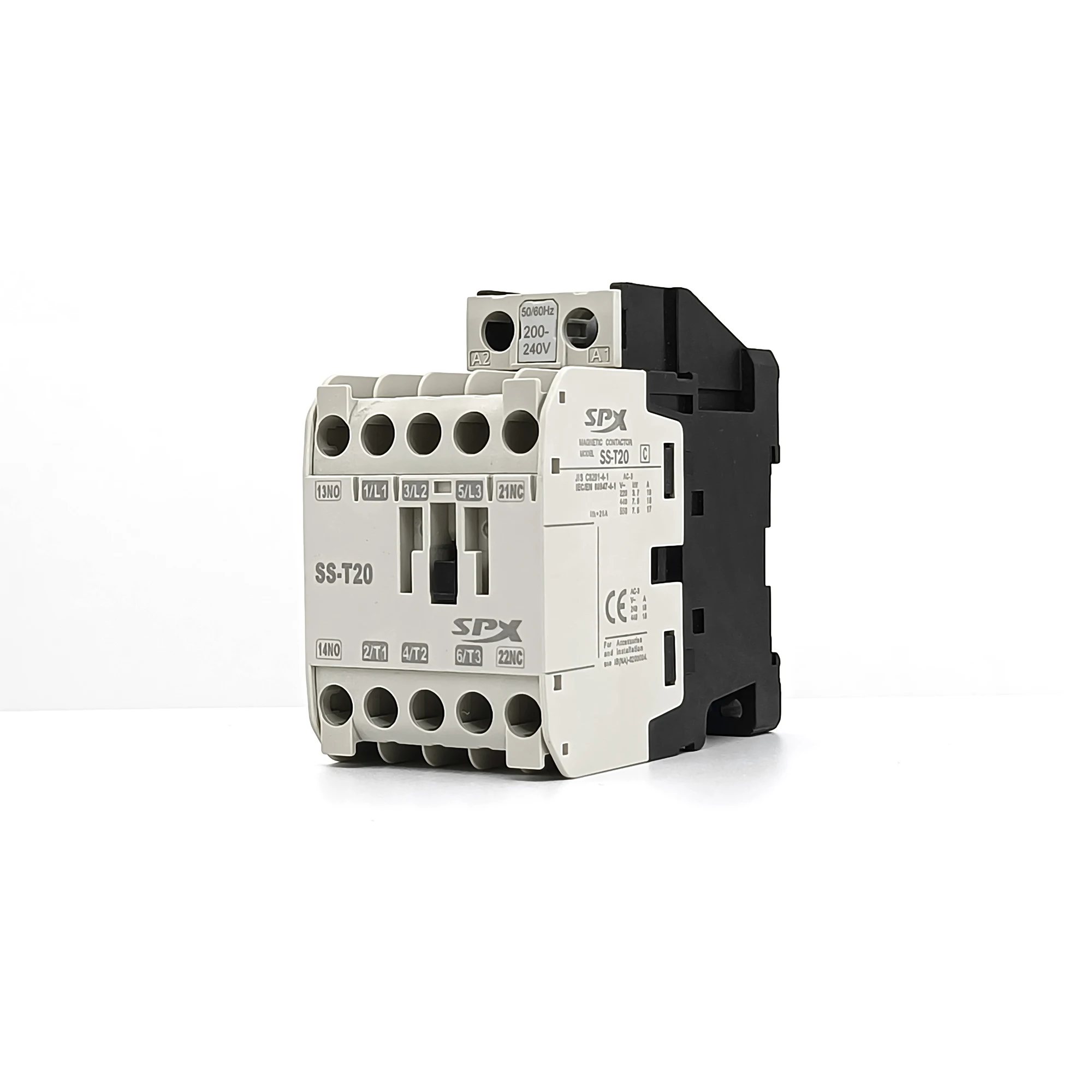 SPX SS-T10 контактор переменного тока 10А контакторы 220 В 85% серебристый электрический контакт