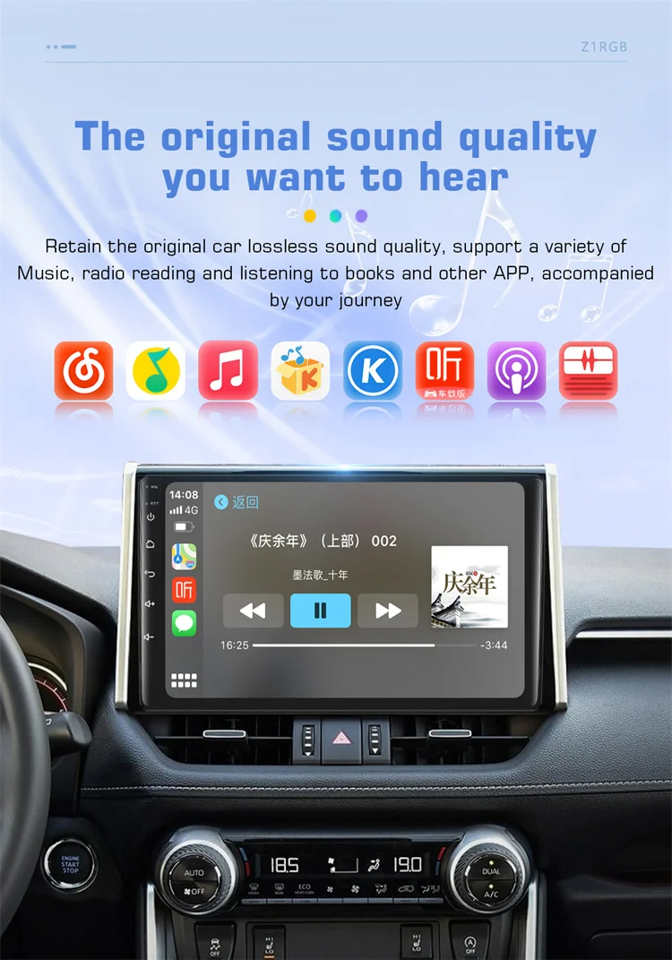Lancol Original wired carplay to wireless connection carplay with 2 kinds interface options