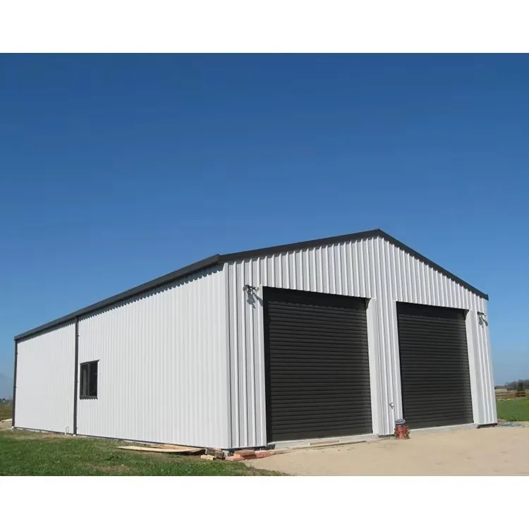 Steel Structure Hot Kits For Sale Prefabricated Drawing Steel Structure Building Horse Storage Shed Barn