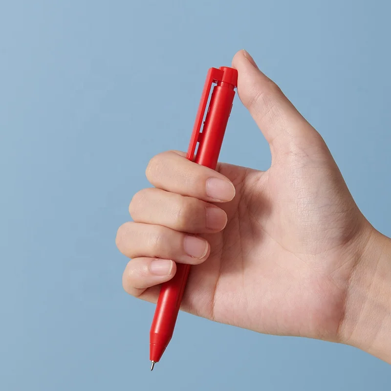 Ручки с выдвижными гелевыми чернилами KACO K8, точка 0,5 мм, 10 цветов