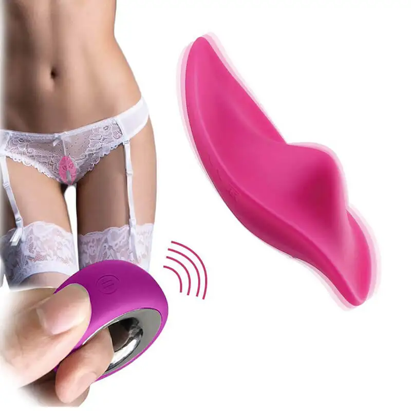 Remote Control Lady G Spot Wearable Panty Butterfly Vibrator for Women