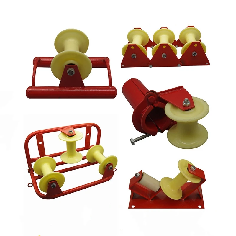 Nylon wheel guide pulley nylon cable guide roller puller fiber optic cable pulley