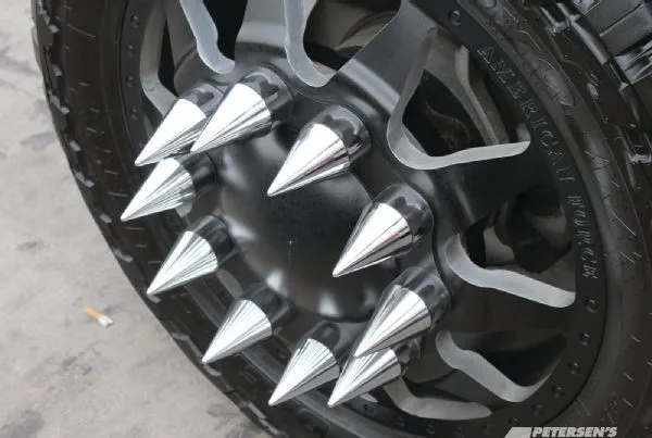 33 мм ABS хром пылезащитный колпачок грузовик колеса Гайка Крышка