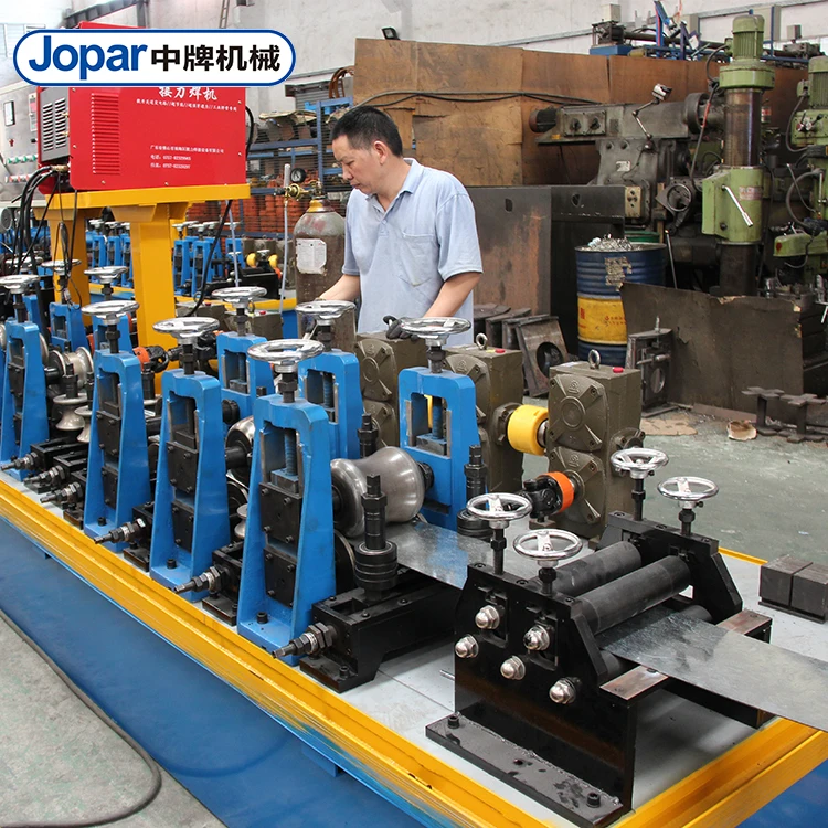 Jopar заводская цена 304 / 201 SS катушка для украшения квадратная труба машина производства труб мельница