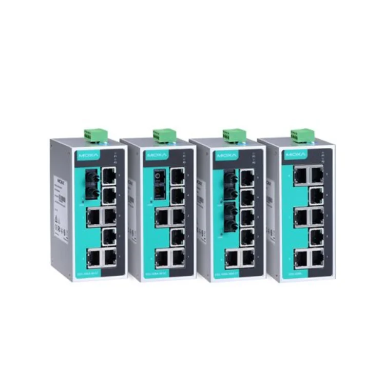MOXA EDS-208A  Series  8-port compact unmanaged Ethernet switches EDS-208A
