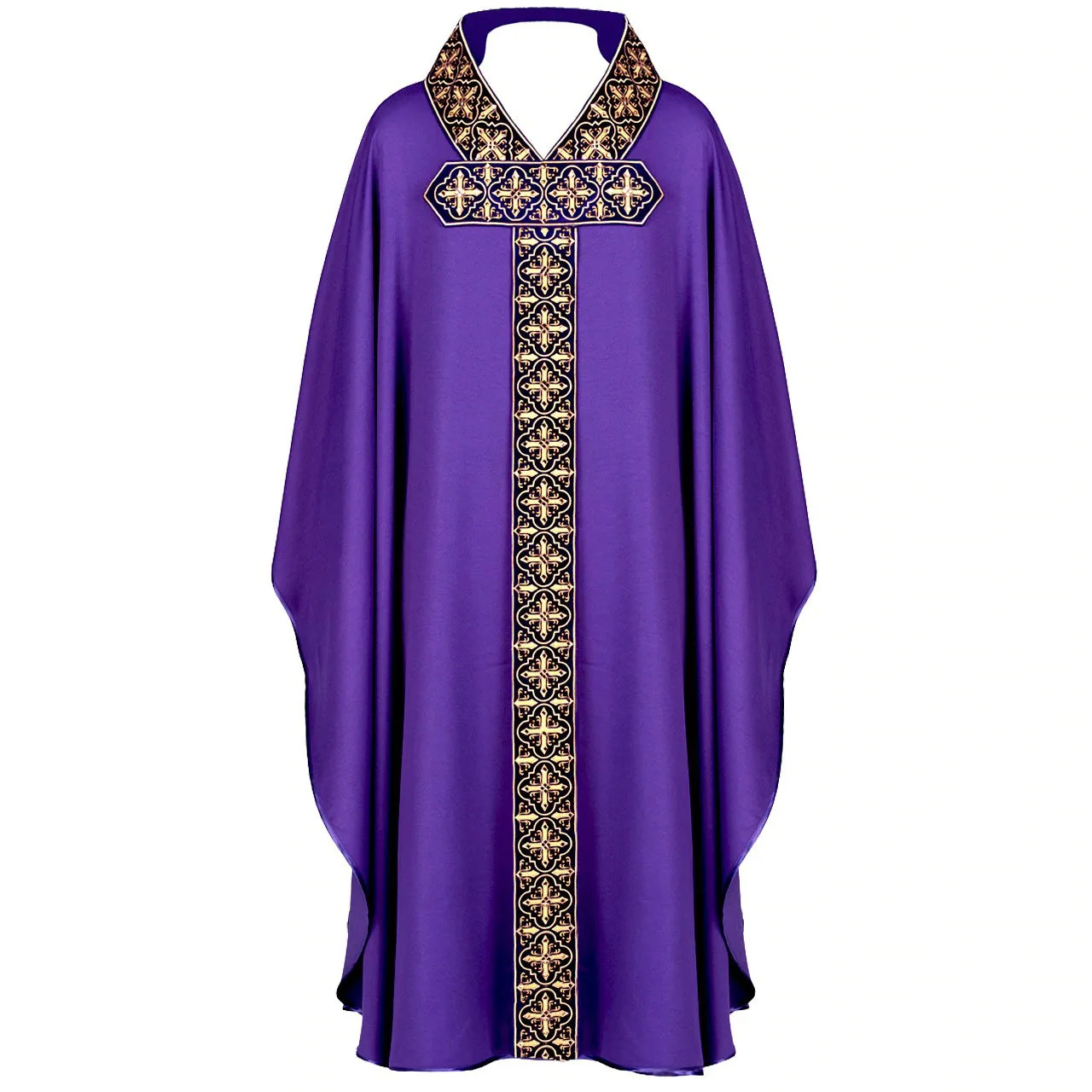 In Stock Retro Printed Clothes Prayer Robe Gown Church Dress Priest Monks Missionary Halloween Party Cosplay Costumes