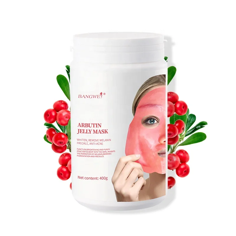400g BANGWEI Crystal arbutin soft film powder bag decoration moisturizing moisturizing and soothing facial mask powder wholesale