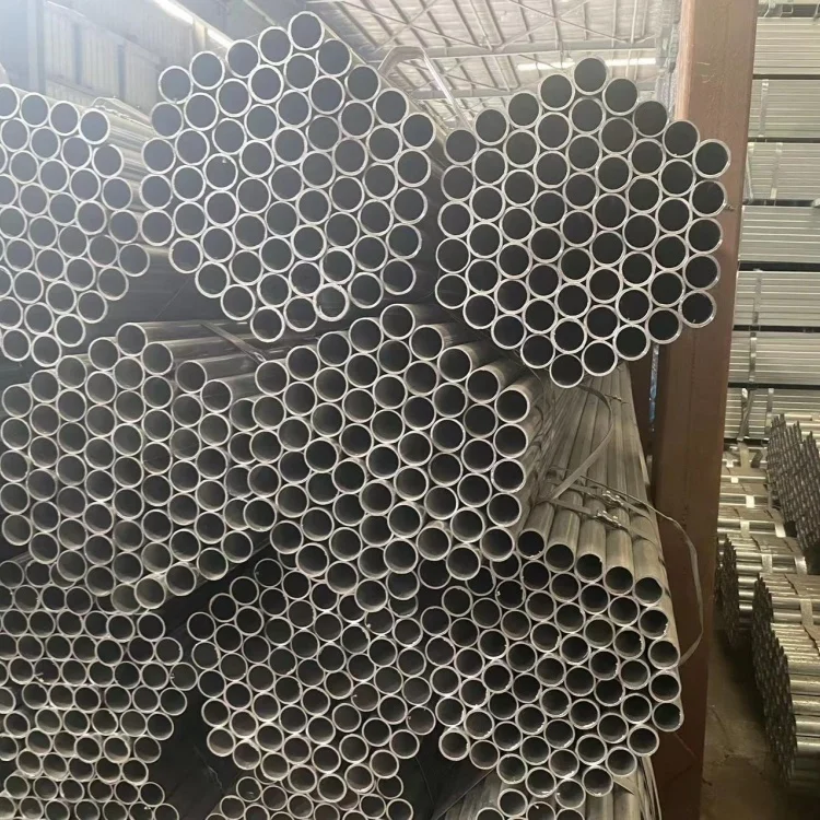 A36 Q235 SS400 Galvanized Steel Pipe BLACK & HOT GALVANIZED PIPES mechanical steel pipe tube