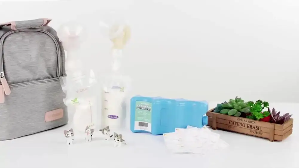 Breast pump transfer clip Breast milk storage Bags adapter Custom high quality