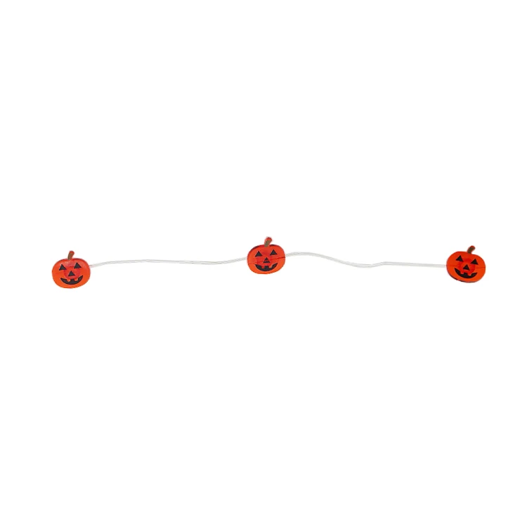 Big Pumpkin Pattern Battery-Operated Neon Star Wreath Weddings Christmas LED Color-Changing Christmas Tree String Light Laughing