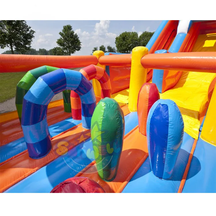 Commercial Inflatable Palm Tree Slide Combo,inflatable Jungle Combo,tropical Water Slide PVC Unisex CE Blower + Repair Kits