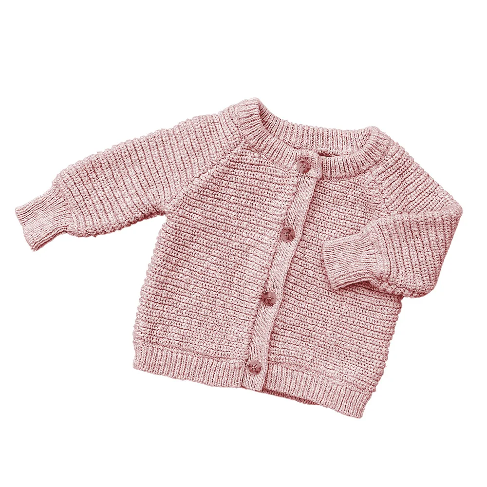 Mildream Custom Toddler Baby Girls Cardigan Cotton Baby Boys Girls Knitted Cardigan Baby Sweaters Coat